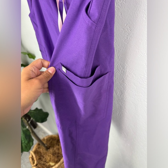 Figs Yola Skinny Scrub Pants Ultra Violet XXL TALL - Picture 2 of 7